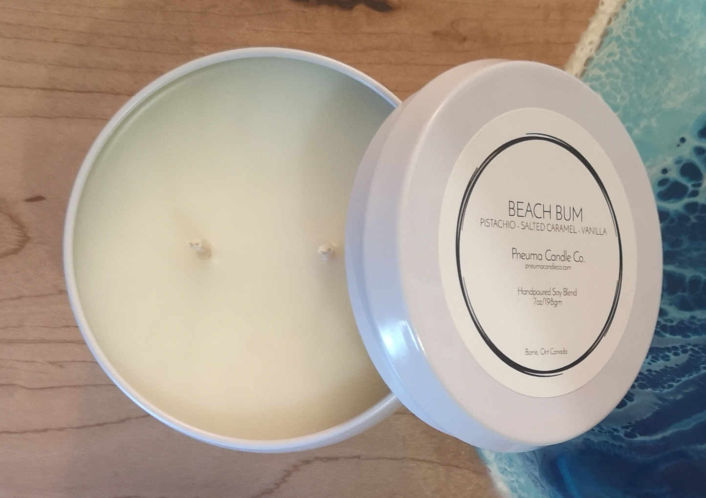 Beach Bum - 7oz Soy Blend Hand Crafted Candle