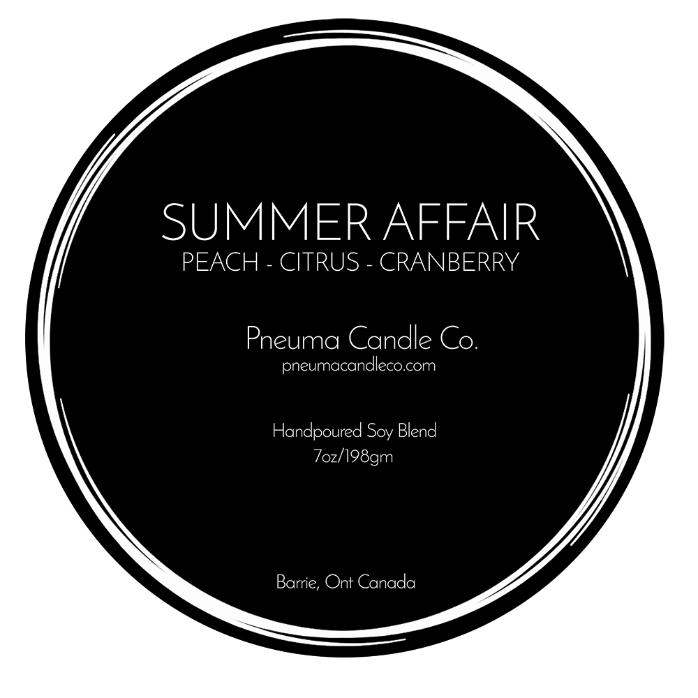 Summer Affair - 7oz Soy Blend Hand Crafted Candle